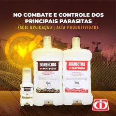 Ivermectina e Abamectina Matsuda Rações 
