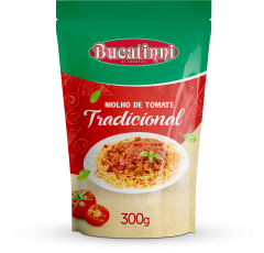 Molho de Tomate Pouche 300gr Bucatinni