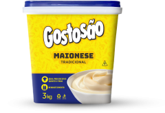 Maionese Gostosão Balde 3kg - Bucatinni