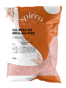 Spirro Sal Rosa do Himalaia Fino, 300g 