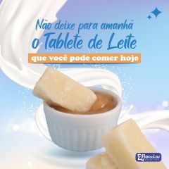 Tablete de Leite Flor do Lar