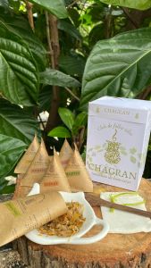 Mini chás Chagran Caixa de miniaturas de chá	