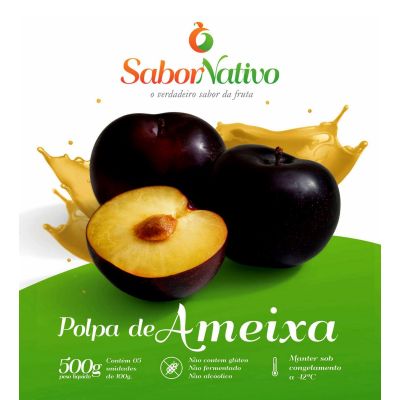 Polpa sabor Ameixa