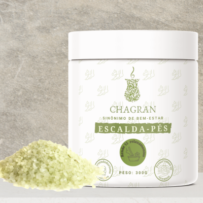 Chagran Escalda-pés (sais de relaxamento para os pés)