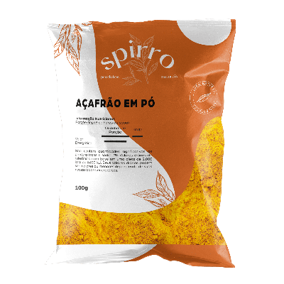 Spirro Açafrão em Pó, 100g 