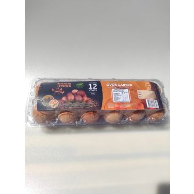 GRANJA PARIS Bandeja com 12 ovos