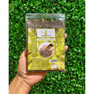 FLORESTA PRODUTOS NATURAIS Semente de Chia