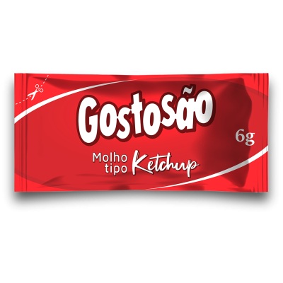 Sachê Molho tipo Ketchup Gostosão 6gr - Bucatinni