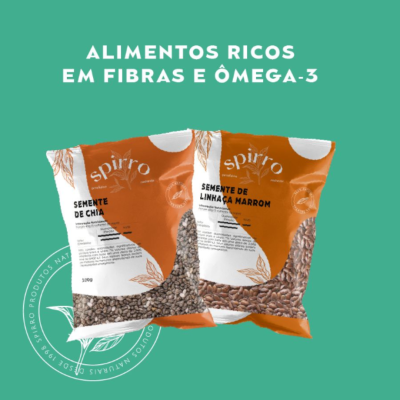 Spirro Sementes de Linhaça e Chia