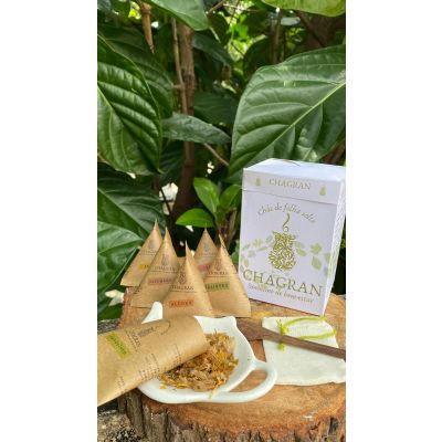 Mini chás Chagran Caixa de miniaturas de chá	