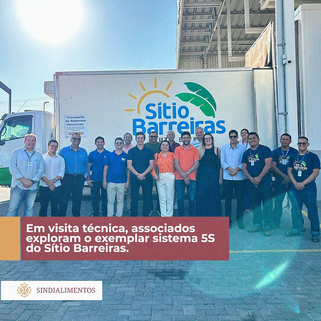Em visita técnica, associados exploram o exemplar sistema 5S do Sítio Barreiras